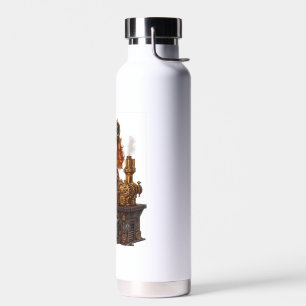 Steampunk Spaniel � viktorianischer Hundeerfinder Trinkflasche