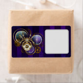 Steampunk Spider im Lila Hintergrund (Insitu)