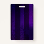 Steampunk Spider im Lila Hintergrund Ausweis (Rückseite)