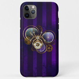 Steampunk Spider im Lila Hintergrund Case-Mate iPhone Hülle