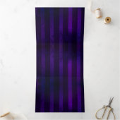 Steampunk Spider im Lila Hintergrund Dreifach Gefaltete Einladung (Innenseite)