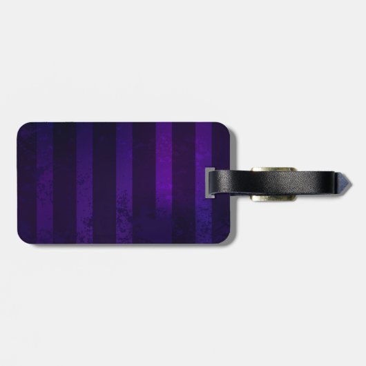 Steampunk Spider im Lila Hintergrund Gepäckanhänger (Rückseite horizontal)