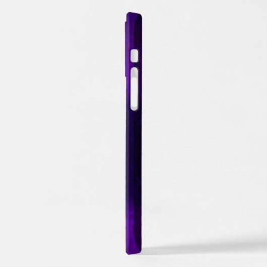 Steampunk Spider im Lila Hintergrund iPhone Hülle (Linke Seite)