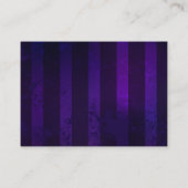 Steampunk Spider im Lila Hintergrund Telefonnummerkarte (Rückseite)