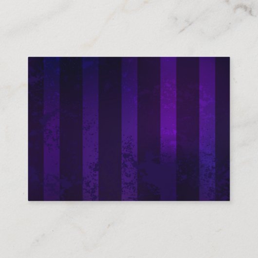 Steampunk Spider im Lila Hintergrund Telefonnummerkarte (Rückseite)