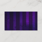 Steampunk Spider im Lila Hintergrund Visitenkarte (Rückseite)