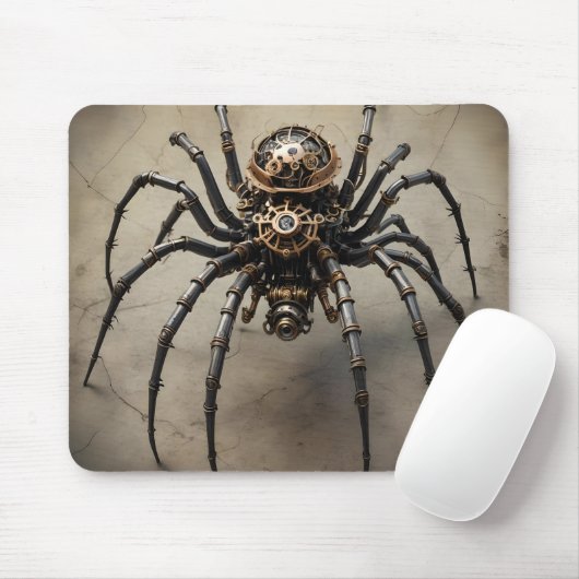 Steampunk Spider Mousepad (Mit Mouse)