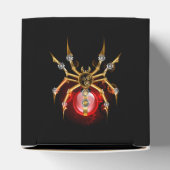 Steampunk spider on black geschenkschachtel (Oben)