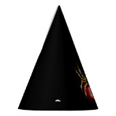 Steampunk spider on black partyhütchen (Links)