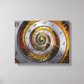 Steampunk - Spiral - Unendliche Zeit Leinwanddruck