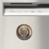 Steampunk - Spiral - Unendliche Zeit Magnet (In Situ (Geschirrspüler))