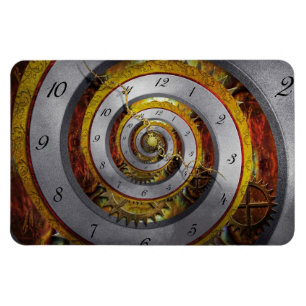 Steampunk - Spiral - Unendliche Zeit Magnet