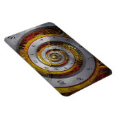 Steampunk - Spiral - Unendliche Zeit Magnet (Rechte Seite)