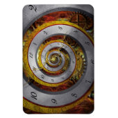 Steampunk - Spiral - Unendliche Zeit Magnet (Vertikal)