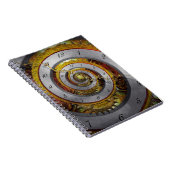 Steampunk - Spirale - Unendliche Zeit Notizblock (Rechte Seite)