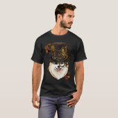 Steampunk Spitz Dog Steampunk Lovers T-Shirt (Vorne ganz)