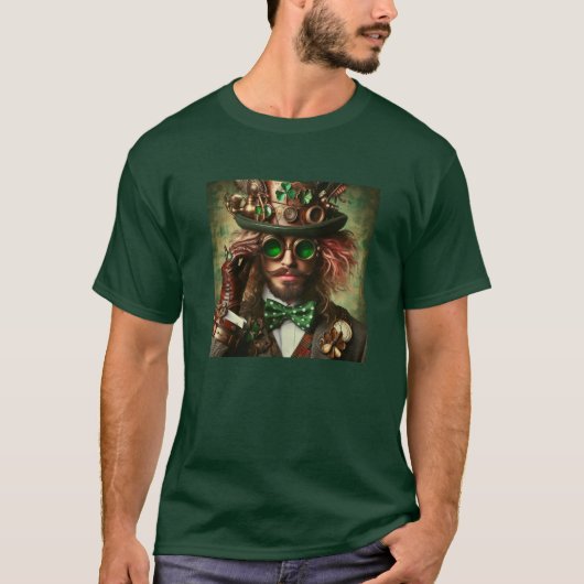 Steampunk St. Patrick T-Shirt (Vorderseite)