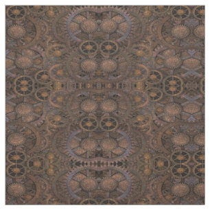 Steampunk-Stamm-Strauchmatte Stoff