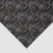 Steampunk-Steam & Pipes Dark Muster BN7 Decoupage Seidenpapier (Ausschnitt)