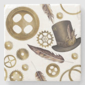 Steampunk Steinuntersetzer (Vorderseite)