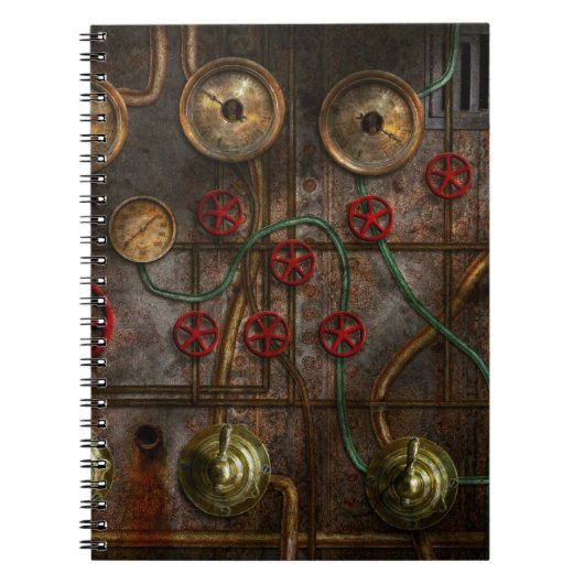 Steampunk - Stellenangst Notizblock (Vorderseite)
