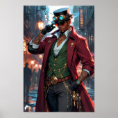 Steampunk Strategist - Confidence and Charm Poster (Vorne)