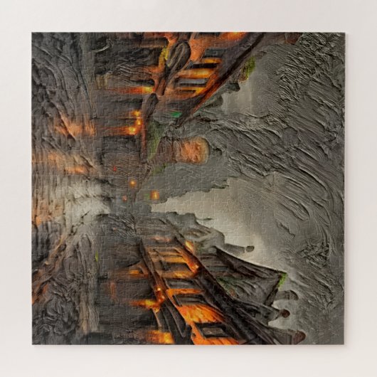 Steampunk Street der Smith Puzzle (Horizontal)