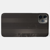 Steampunk-Streifenbraun Case-Mate iPhone Hülle (Rückseite (Horizontal))