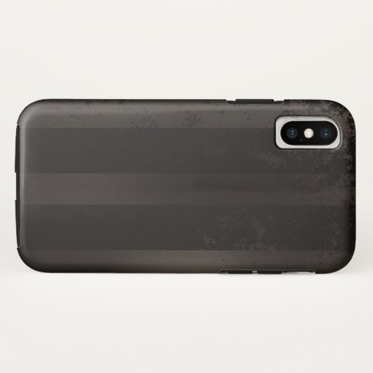 Steampunk-Streifenbraun Case-Mate iPhone Hülle (Rückseite (Horizontal))