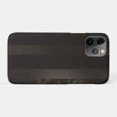 Steampunk-Streifenbraun Case-Mate iPhone Hülle (Rückseite (Horizontal))