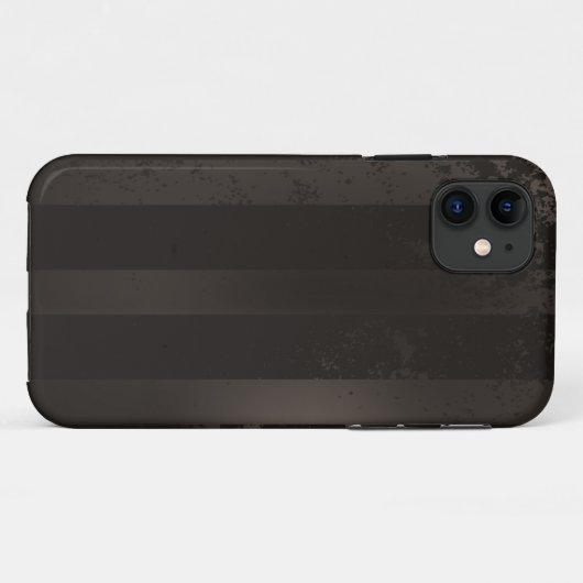 Steampunk-Streifenbraun Case-Mate iPhone Hülle (Rückseite (Horizontal))