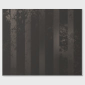 Steampunk-Streifenbraun Geschenkpapier (Flach)