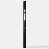 Steampunk-Streifenbraun iPhone Hülle (Linke Seite)