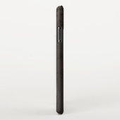 Steampunk-Streifenbraun iPhone Hülle (Rechte Seite)