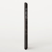 Steampunk-Streifenbraun iPhone Hülle (Linke Seite)