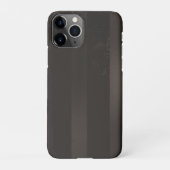 Steampunk-Streifenbraun iPhone Hülle (Rückseite)