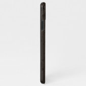 Steampunk-Streifenbraun iPhone Hülle (Rechte Seite)