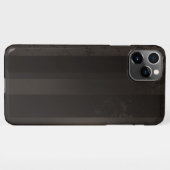 Steampunk-Streifenbraun iPhone Hülle (Rückseite (Horizontal))