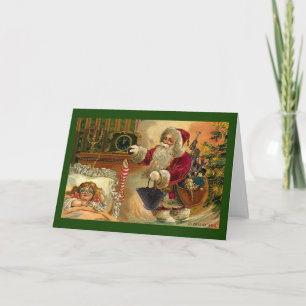 Steampunk-Strumpf Feiertagskarte