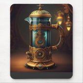 Steampunk Style French Press Mousepad (Vorne)