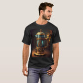 Steampunk Style French Press T-Shirt (Vorne ganz)