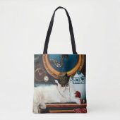 Steampunk Submarine Cat Tee Tasche (Vorderseite)