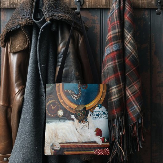 Steampunk Submarine Cat Tee Tasche