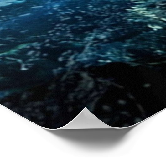 Steampunk Submarine Poster (Ecke)