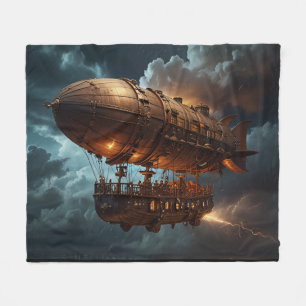 Steampunk Submersible Ocean Liner Fleecedecke