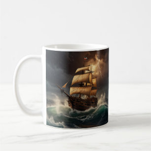 Steampunk Submersible Ocean Liner Kaffeetasse