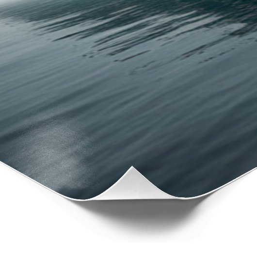 Steampunk Submersible Ocean Liner Poster (Ecke)