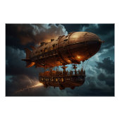 Steampunk Submersible Ocean Liner Poster (Vorderseite)