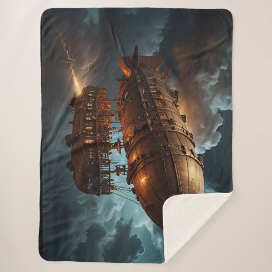 Steampunk Submersible Ocean Liner Sherpadecke (Vorderseite)