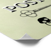 Steampunk Subway Art Poster (Ecke)